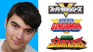 Reacting to all Super Sentai Openings Themes Part 1 [upl. by Safier560]