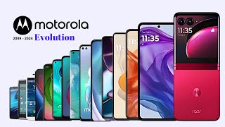 MOTOROLA Phone Evolution 2009  2024 [upl. by Trab734]