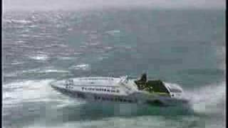 Rough water wave Jumps Air Offshore Powerboat Racing Pantera [upl. by Ring]