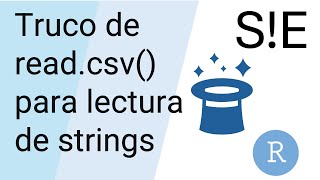 Uso inusual de readcsv en R leyendo un string de texto directamente desde el script [upl. by Prosperus717]