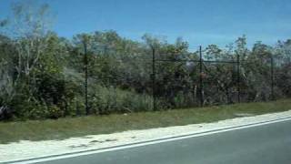 Driving on US 1 FL City to Key Largo [upl. by Roche]