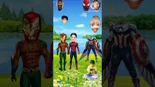 Spaidy vs Captain marvel with Aquaman☺️funny puzzle video right head the set trending videoGames [upl. by Lunna]