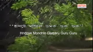 Hridoye Mondrilo Damaru Guru Guru  Rabindranath Tagore Songs [upl. by Pubilis]