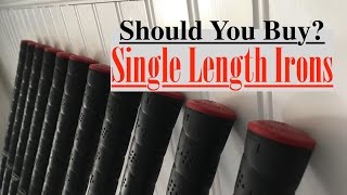 Single Length Irons 1 Iron Pro Line Review [upl. by Wadlinger309]