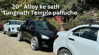 Sonprayag se Chopta tungnath temple  20 inch alloy wheels ke sath chopta pahuche [upl. by Eisserc]