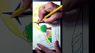 Easy Conserve Energy protect environment trending ytshortshortviralshorts ytshortsdiydrawing [upl. by Namhcan]