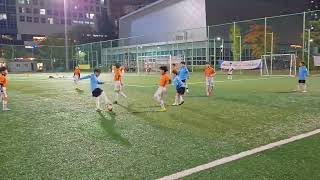 하남fc u8 연습경기 [upl. by Styles]