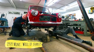 SHED RACING  1959 Mini Will it start [upl. by Sparrow]