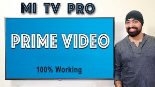 Install amp Play Amazon Prime Videos on Mi TV PRO [upl. by Latashia]