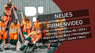 Altwegg Gartenbau AG Firmenvideo 2024 [upl. by Saticilef]