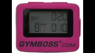 Comment utiliser le Gymboss Timer pour un entraînement en interval training [upl. by Dwinnell671]