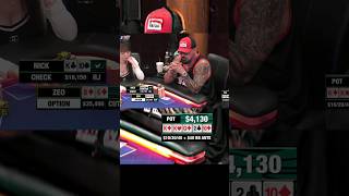 The Worst Possible River Card ♤ livepoker Poker Holdem TexasHoldem [upl. by Haissem]