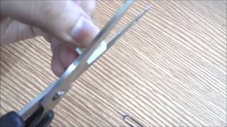 How To Cut Micro Sim amp Make Nano Sim for iPhone 5 Free amp Easy Mini amp MicroSim Convert to NanoSim [upl. by Wonacott]