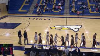 Hudsonville High School vs Byron Center High School Womens JV Basketball [upl. by Ynatterb]