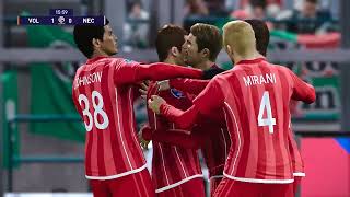 FC Volendam vs NEC Nijmegen  PES 2021 GAMEPLAY [upl. by Nnep]