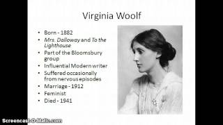 Stream of Consciousness and Mrs Dalloway [upl. by Platto519]