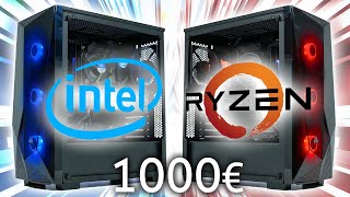 1000 Euro Gaming PC 2020  Intel vs AMD  DER KAMPF [upl. by Tigram334]