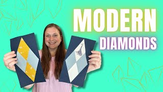 How to sew a MODERN DIAMONDS Quilt [upl. by Audrye]