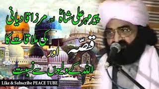 Peer Naseer ud Din Naseer  Story of Pir Mehr Ali Shah amp Mirza Ghulam Ahmad Qadiani  Peace Tube [upl. by Nacim519]