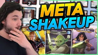 MAJOR Meta Shakeup Anakin Yoda Quinlan amp MORE  Star Wars Unlimited [upl. by Arocat603]