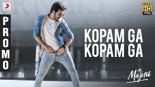 Mr Majnu  Kopam Ga Kopam Ga Song Promo  Akhil Akkineni Nidhhi Agerwal  BVSN Prasad  Thaman S [upl. by Keverne583]