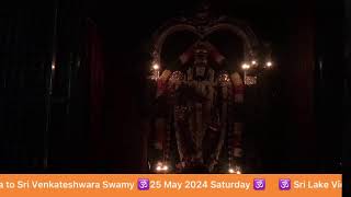 TULASI SAHASRANAMA ARCHANA SEVA TO SRI VENKATWSHWARA SWAMY  25 MAY 2024 SATURDAY [upl. by Silevi]