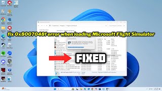 FIXED 0x8007048f error when loading Microsoft Flight Simulator [upl. by Octavius982]