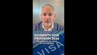 Lotería de Visas de Diversidad 2026 [upl. by Enniroc]