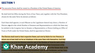 Constitutional powers of the president  American civics  US government and civics  Khan Academy [upl. by Eendys241]