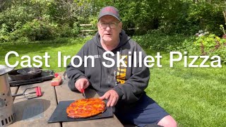 Cast Iron Skillet Pizza [upl. by Ahsem]