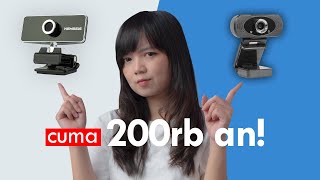 Webcam Murah Untuk WFH Saat PPKM  Review NYK Nemesis A80  MTech WB500 [upl. by Amrita]