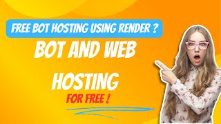 How to Host Discord bot for free Using Render  milconcodzz [upl. by Chesna]