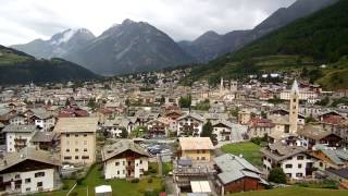 Bormio  Filmato panoramico della città di Bormio Bormioeu [upl. by Vasili]