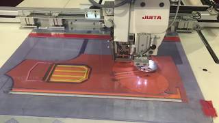 JUITA Automatic Template Sewing Machine Fully Automatic [upl. by Joslyn833]