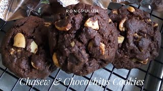 Cashew amp Chocochips Cookies  Crunchy Cookies [upl. by Nylemaj290]