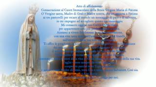 Consacrazione Madonna di Fatima [upl. by Enal892]