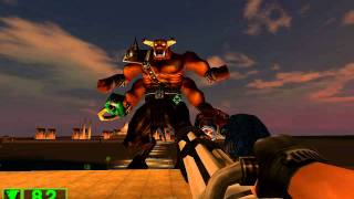 Serious Sam Classic TFE Final Boss Serious Difficulty  Ending [upl. by Lairret]