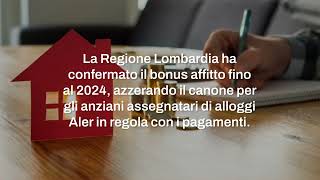 Bonus affitto 2024 per gli anziani come richiederlo requisiti [upl. by Arodasi]