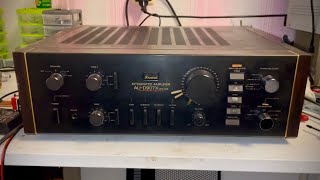 Sansui aud907x decade Профилактика Часть 1 [upl. by Aekan]