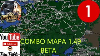 ETS2 COMBO MAP 149 BETA by Pablo  TR EXTENDED MAP 149 [upl. by Tsai838]