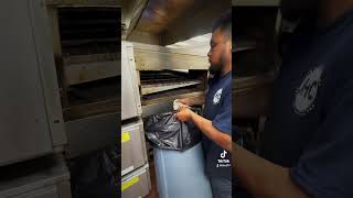 Oven cleaning youtubeshorts subscribe powerwashing cleaning oven fyp [upl. by Aisilef]