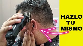 🔥TUTORIAL como CORTARSE el CABELLO SOLO 2023Cómo HACERSE un CORTE BÁSICO para hombredeivysbarber [upl. by Yrelle]