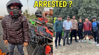 INDIA MA POLICE CASE BHAYO🤬  NEPALINDIA ON SUPERBIKE  Jdrider1000 [upl. by Marlen177]