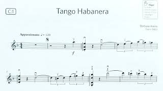 Tango Habanera by Barbara Arens ABRSM Violin Grade 5 C1 Violin and Piano with score [upl. by Airotnes969]