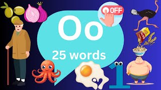 Words starts with letter OO letter words Oletter phonic sound [upl. by Aggappe32]