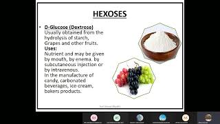 Phytochemistry  Lecture 3 Carbohydrates part 1 [upl. by Lyrad]