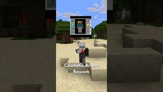 Mini Mod Reviews  Cosmetic Armor Reworked CosmeticArmorReworked mod minecraft [upl. by Lucio703]