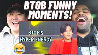 BTOB FUNNY MOMENTS REACTION 😂 [upl. by Annayr]