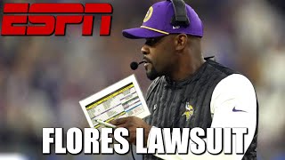 ESPN Brian Flores Lawsuit vs NFL Could Impact Head Coaching Chances [upl. by Acirdna]