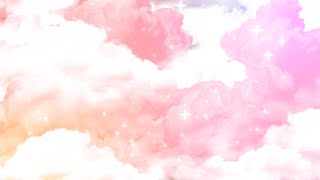 Aesthetic Pink and Orange Cloud Background  1 Hour Looped HD [upl. by Yragerg]